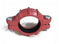 UL, FM, CE approved ductile iron grooved