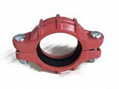 UL, FM, CE approved ductile iron grooved fittings