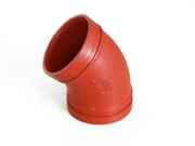 UL FM CE approved ductile iron elbow 2