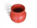 UL FM CE approved ductile iron reducer