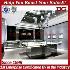 Fashion exhibition display systems for jewelry display shop