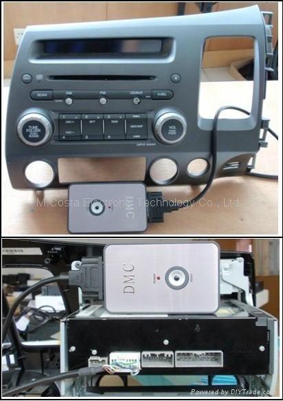 Car CD Changer USB/SD/AUX in interface DMC9088 2