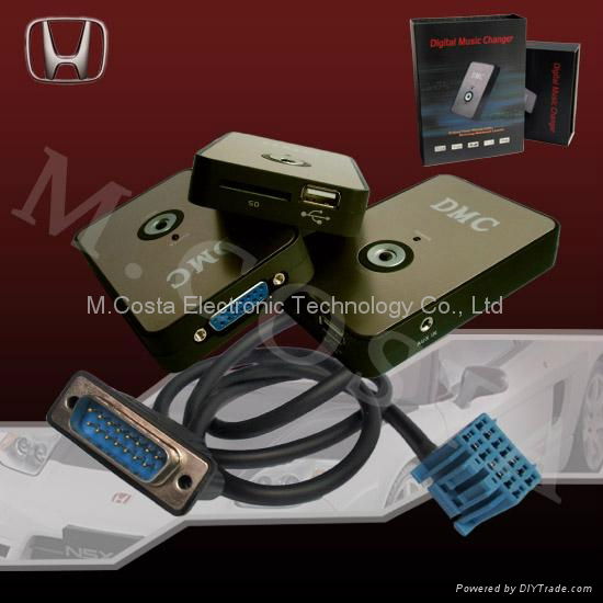 Car CD Changer USB/SD/AUX in interface DMC9088 5