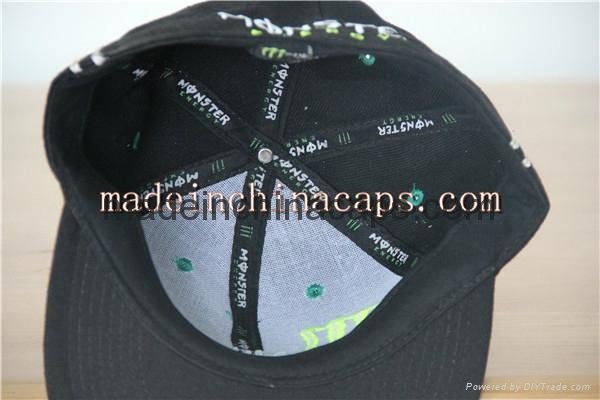 flat brim fitted  snapback cap  5