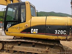 Used Caterpillar crawler excavator 320C in very good condition