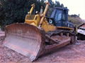 Used Komatsu track bulldozer D155A-3 in very good condition