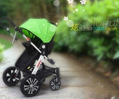 baby tricycle stroller Ride as City Bike and Turn to Baby Stroller