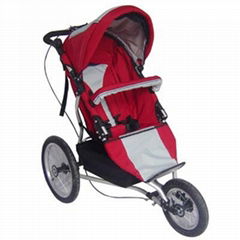 Aluminum baby stroller jogging stroller 