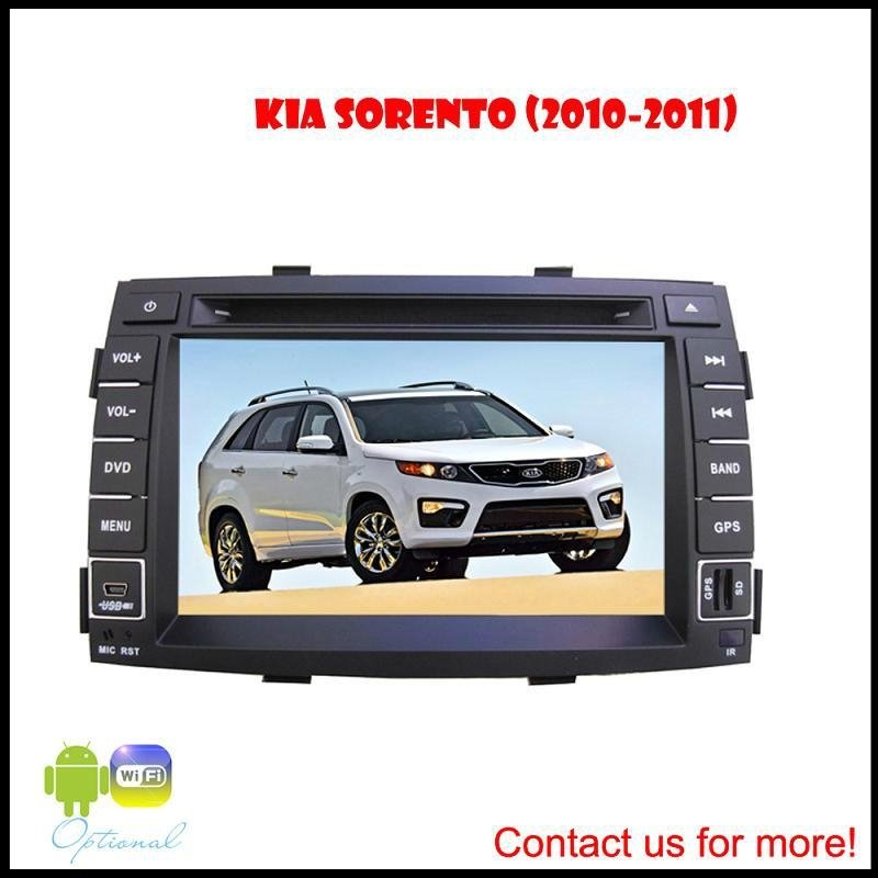 KIA sorento 2010 -2011 6.2inch LCD car dvd  gps 3G player (android optional)