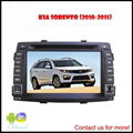 KIA sorento 2010 -2011 6.2inch LCD car dvd  gps 3G player (android optional)