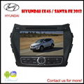 Hyundai santa fe 2013 8" car dvd