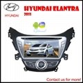 Hyundai elantra2011 8inch car dvd bluetooth tv gps 3G Player (android optional) 1