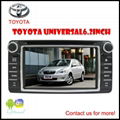 Toyota universal6.2inch car dvd