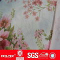 printed waterproof 4way stretch fabric