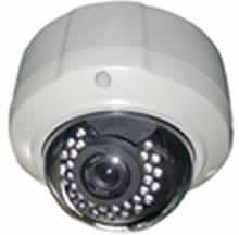 2.0 Megapixel Remote Focus and Zoom Vandal Proof IR 30m Dome IP Camera