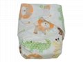 Fashion Printing PUL Waterproof Baby Cloth Diapers Nappies 2