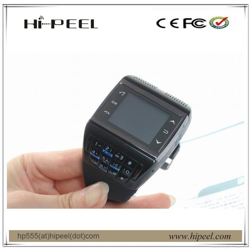 2013 newest smart Bluetooth watch mobile phone 5