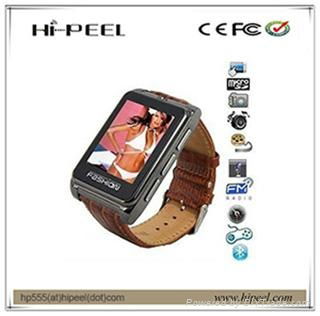 1.8 inch TFT touch screen Quad-bands smart watch mobile phone