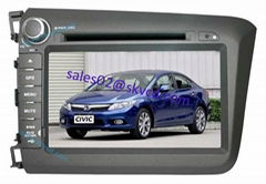 HONDA CIVIC 2012 car dvd player gps