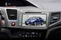 HONDA CIVIC 2012 car dvd player gps navigation bluetooth dvbt isdb-t tv radio st 2