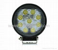 9V-60V DC 27W LED working lamp for heavy-duty truck and trailer 2