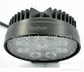 9V-60V DC 27W LED working lamp for heavy-duty truck and trailer 5