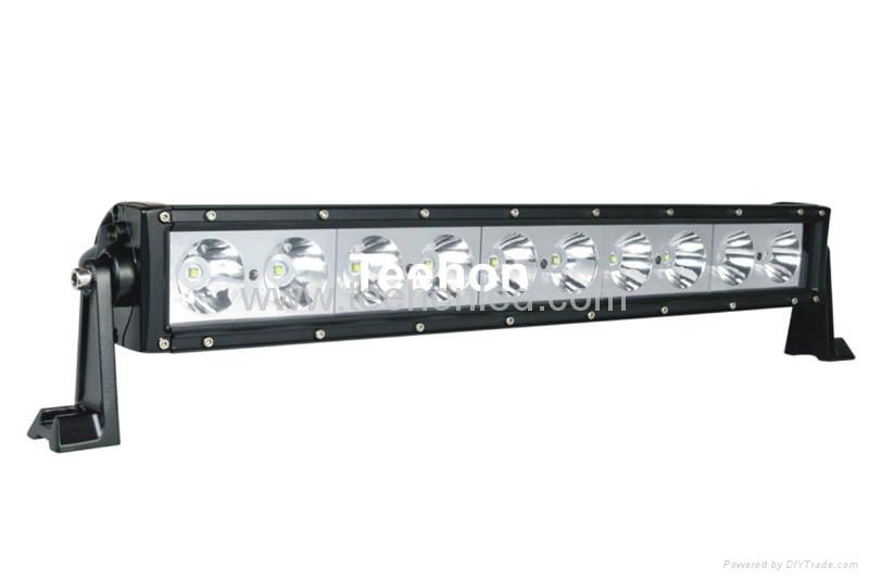 100W 22.8 inch single row LED off-road light bar for ATV, UTV