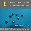 flat head brass antirust hardware rivets