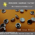 flat head brass antirust hardware rivets 5