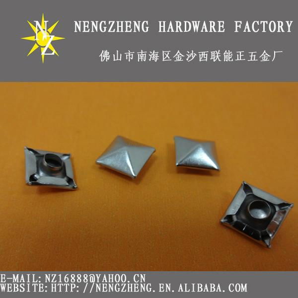 nickel brass pyramid rivets decorative clothing rivets 5