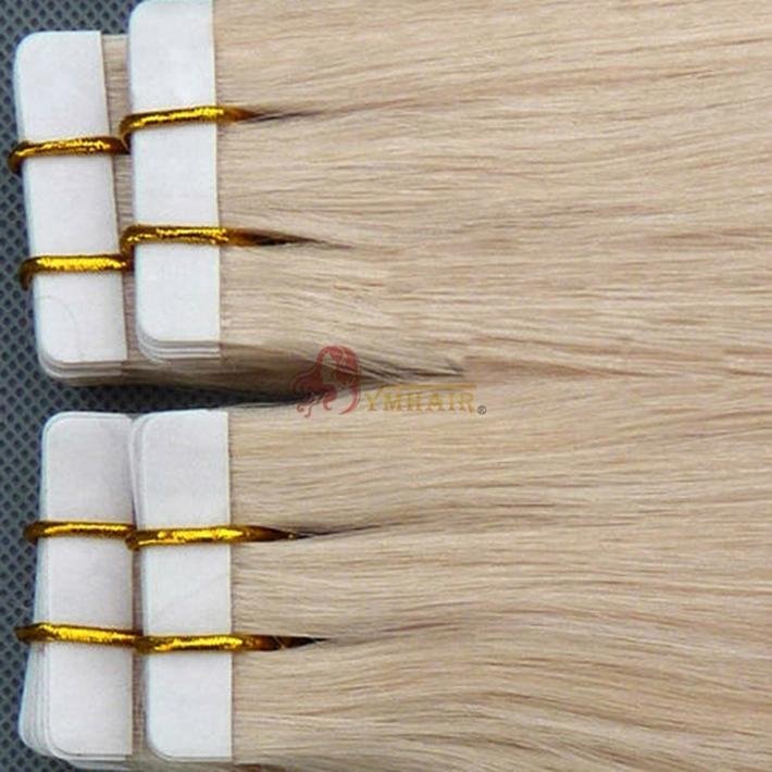 100% remy human tape hair extension 4