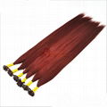 Wholesale Remy European Nail Hair Extensions Fashion Keratin Nail Tip 2