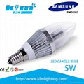 LED 1.8w COB Filament Candle Bulb 220v 4