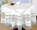 Crocheted PVC Tablecloth 4