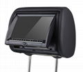 7"headrest dvd player In Car Monitor