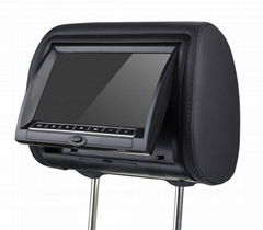 7"headrest dvd player In Car Monitor Pillow 2 GAME