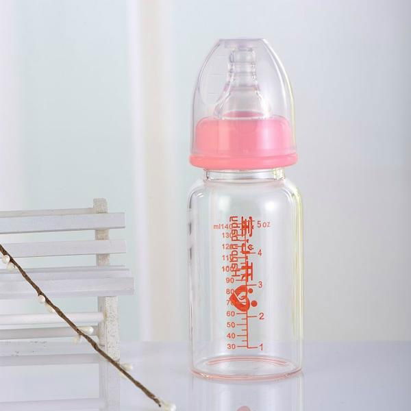 140ml glass feeding bottle 2