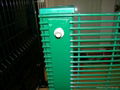 PVC coated 358 security fencing+SGS BV