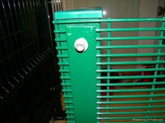 PVC coated 358 security fencing+SGS BV ISO Certification