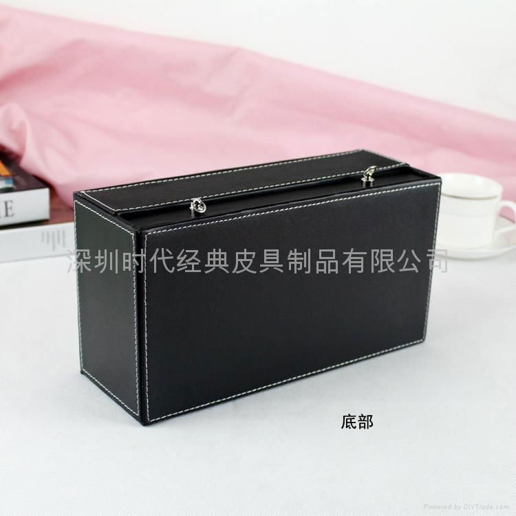 leather tissure,box storage box,multifuction box 4