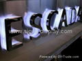 Polish Finish Stainless steel Letters backlit metal letters 5