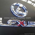 Polish Finish Stainless steel Letters backlit metal letters 4