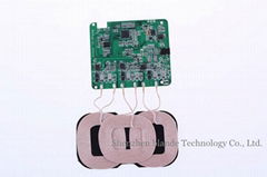 A6 wireless charger three coils PCBA