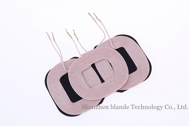 A6 wireless charger three coils QI standard
