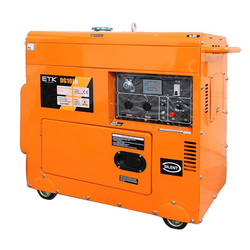 Diesel Silent Generator with CE and ISO9001 (DG6LN)