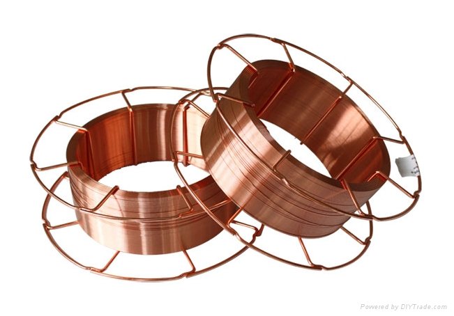 Copper Coated CO2 gas shielded welding wire