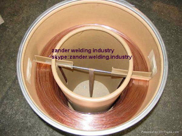 Copper Coated CO2 gas shielded welding wire 2