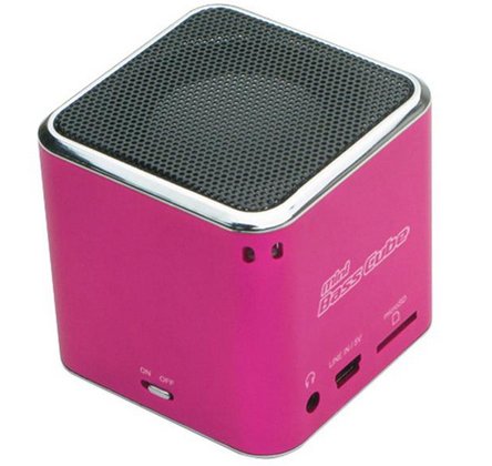 Bluetooth mini bass cube speaker