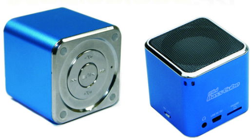 Bluetooth mini bass cube speaker 3