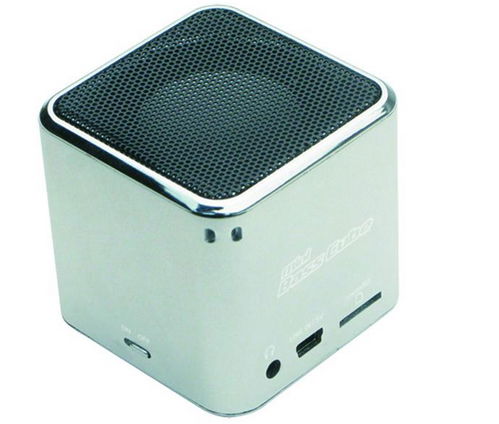 Bluetooth mini bass cube speaker 4